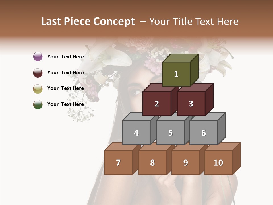 Lily Garland Model PowerPoint Template