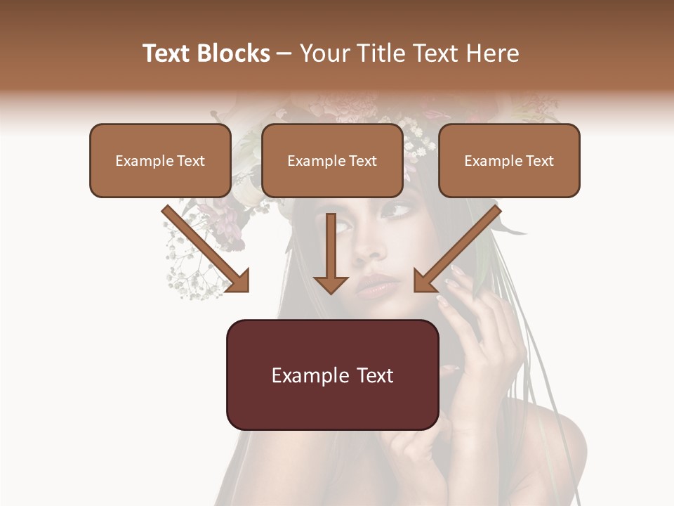 Lily Garland Model PowerPoint Template