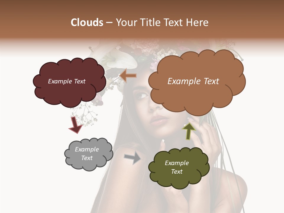 Lily Garland Model PowerPoint Template