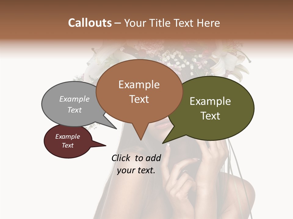 Lily Garland Model PowerPoint Template