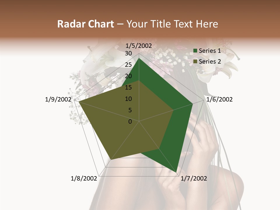 Lily Garland Model PowerPoint Template