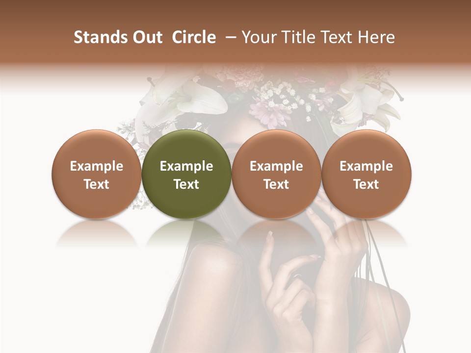 Lily Garland Model PowerPoint Template