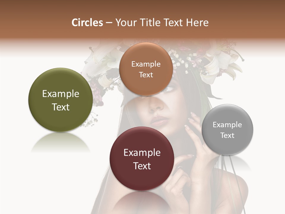 Lily Garland Model PowerPoint Template