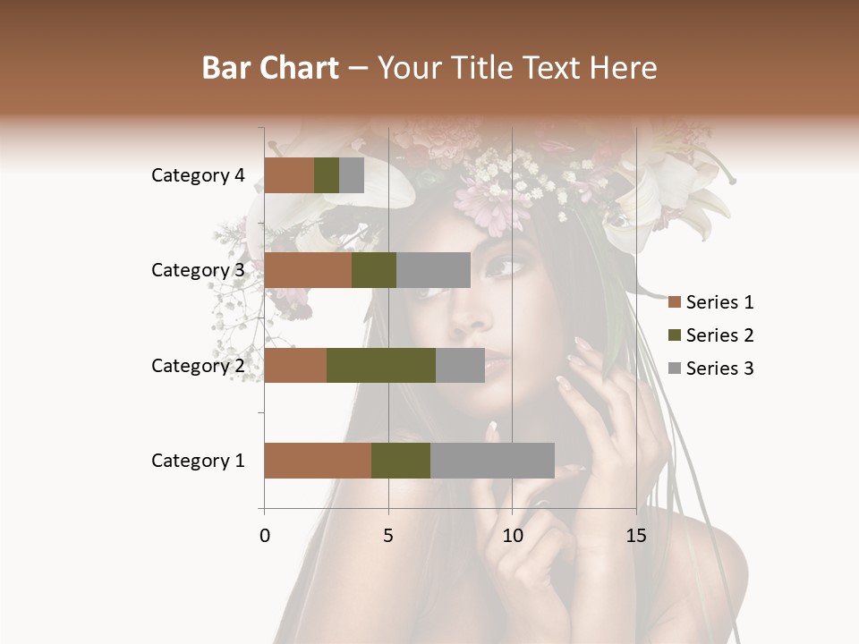 Lily Garland Model PowerPoint Template