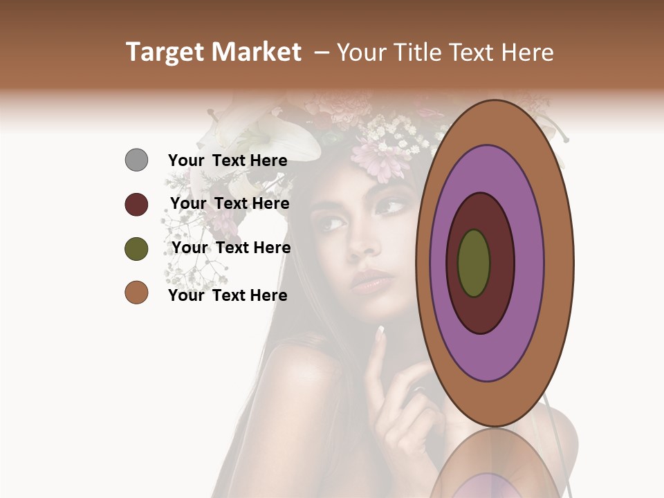 Lily Garland Model PowerPoint Template