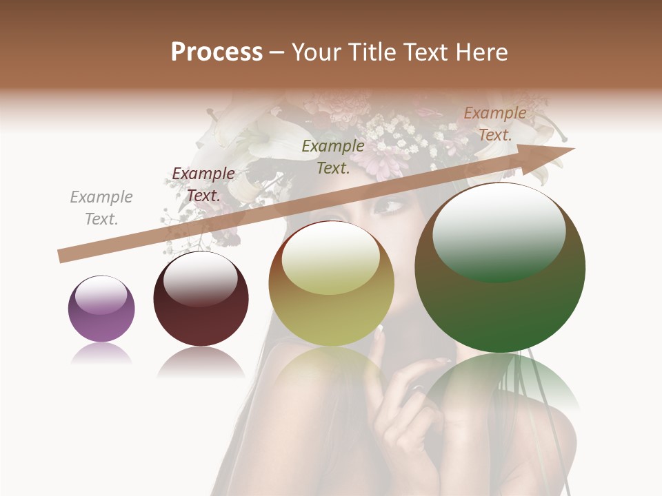 Lily Garland Model PowerPoint Template