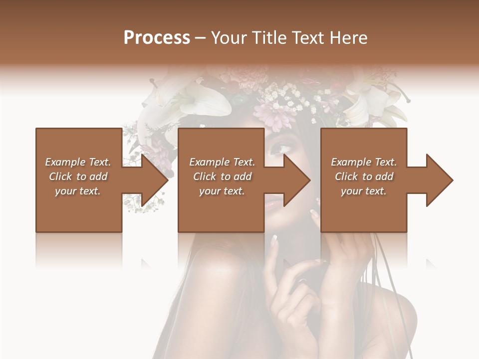 Lily Garland Model PowerPoint Template