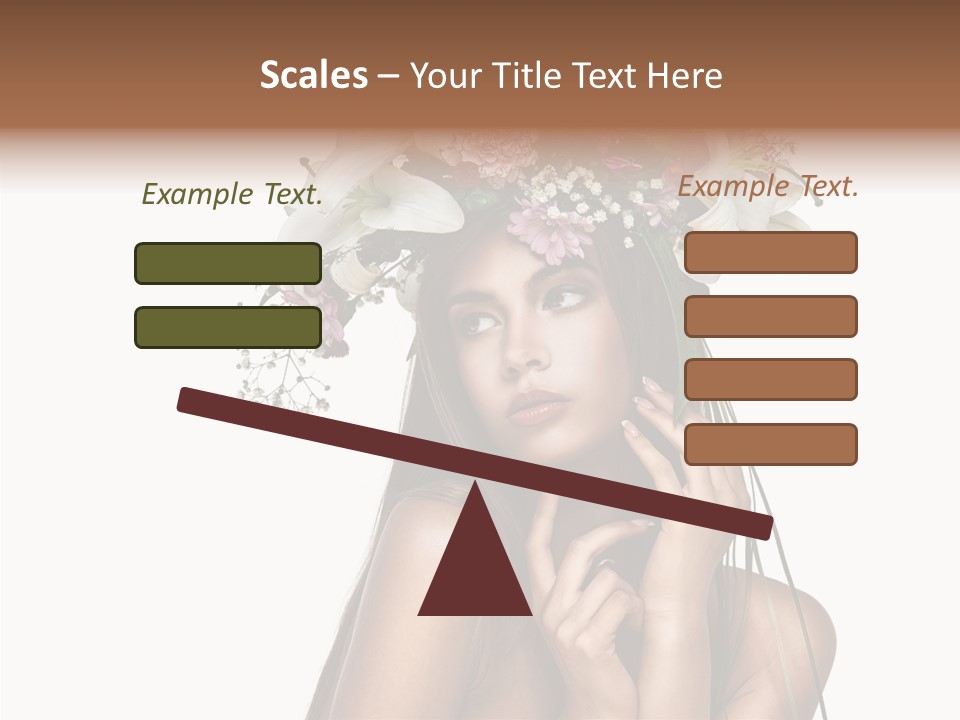 Lily Garland Model PowerPoint Template