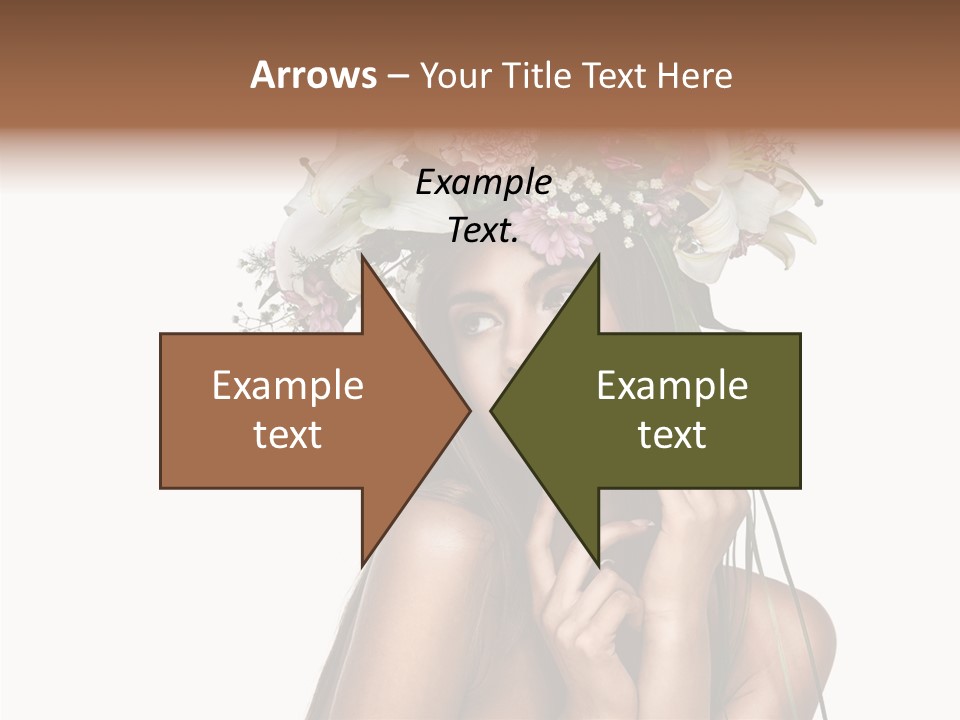 Lily Garland Model PowerPoint Template