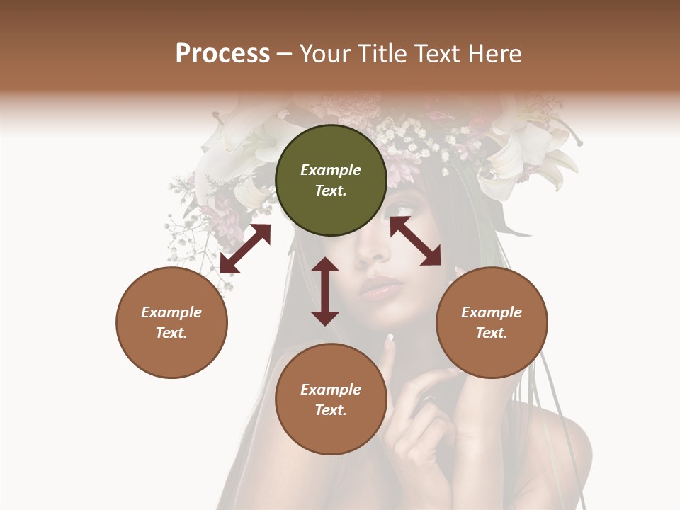 Lily Garland Model PowerPoint Template