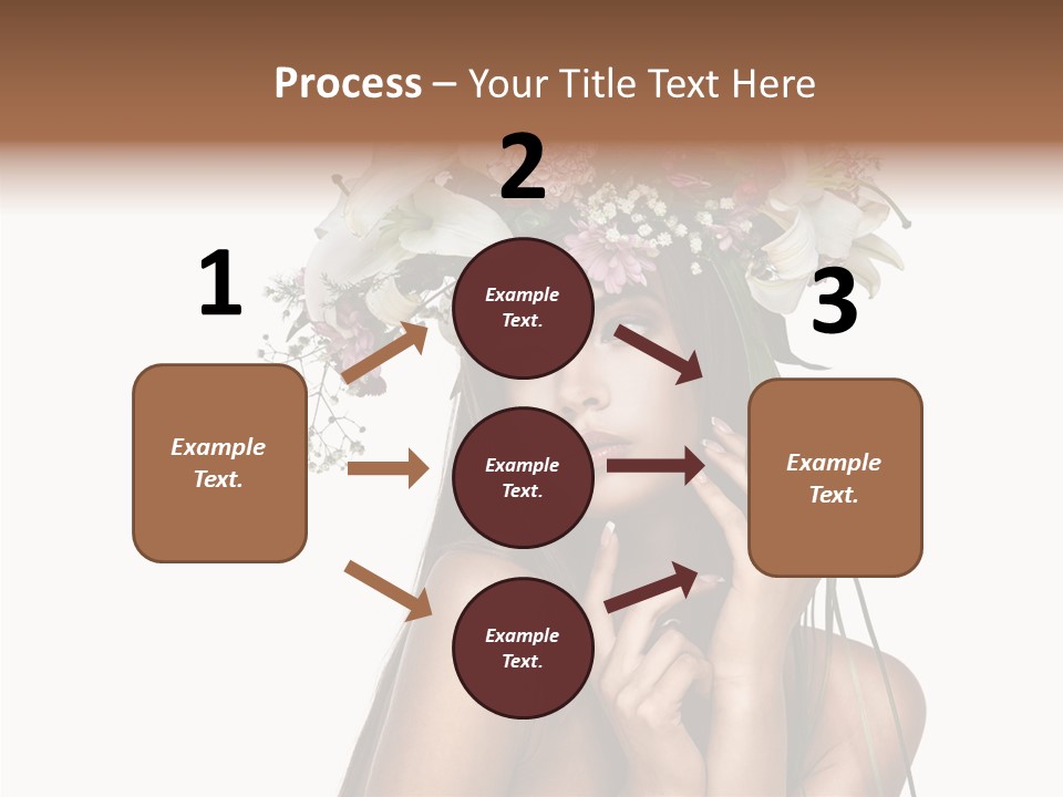Lily Garland Model PowerPoint Template
