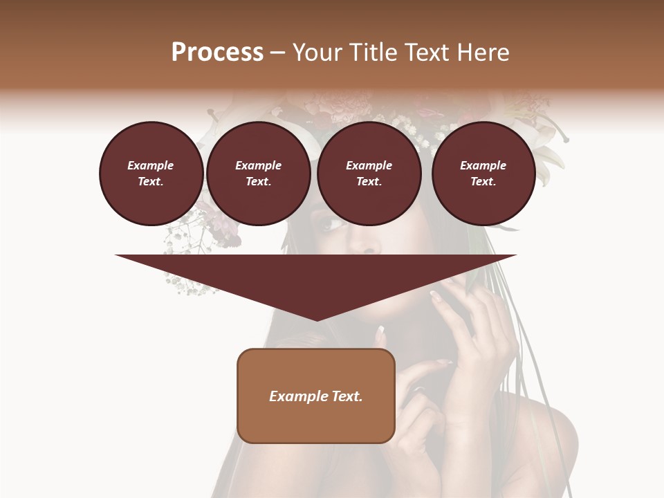 Lily Garland Model PowerPoint Template