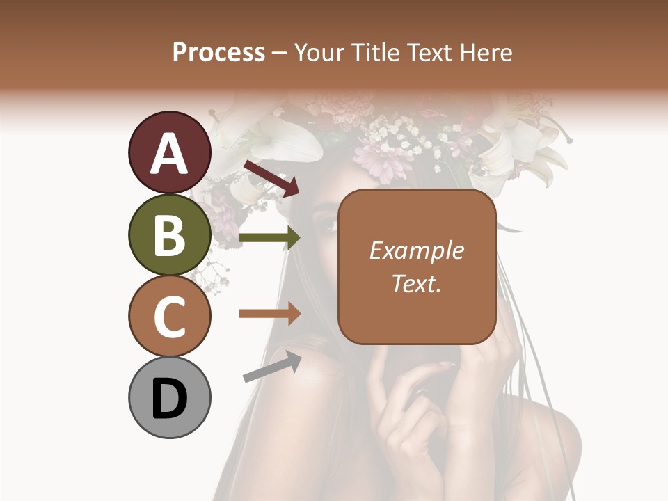 Lily Garland Model PowerPoint Template