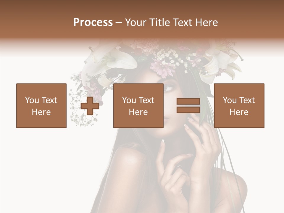 Lily Garland Model PowerPoint Template