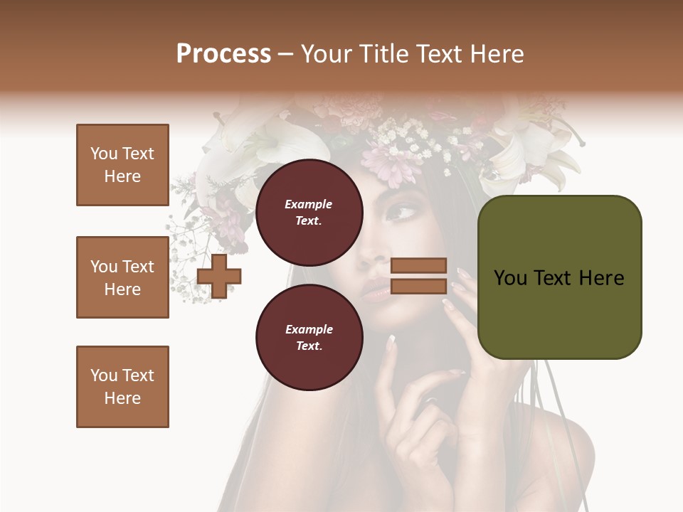 Lily Garland Model PowerPoint Template