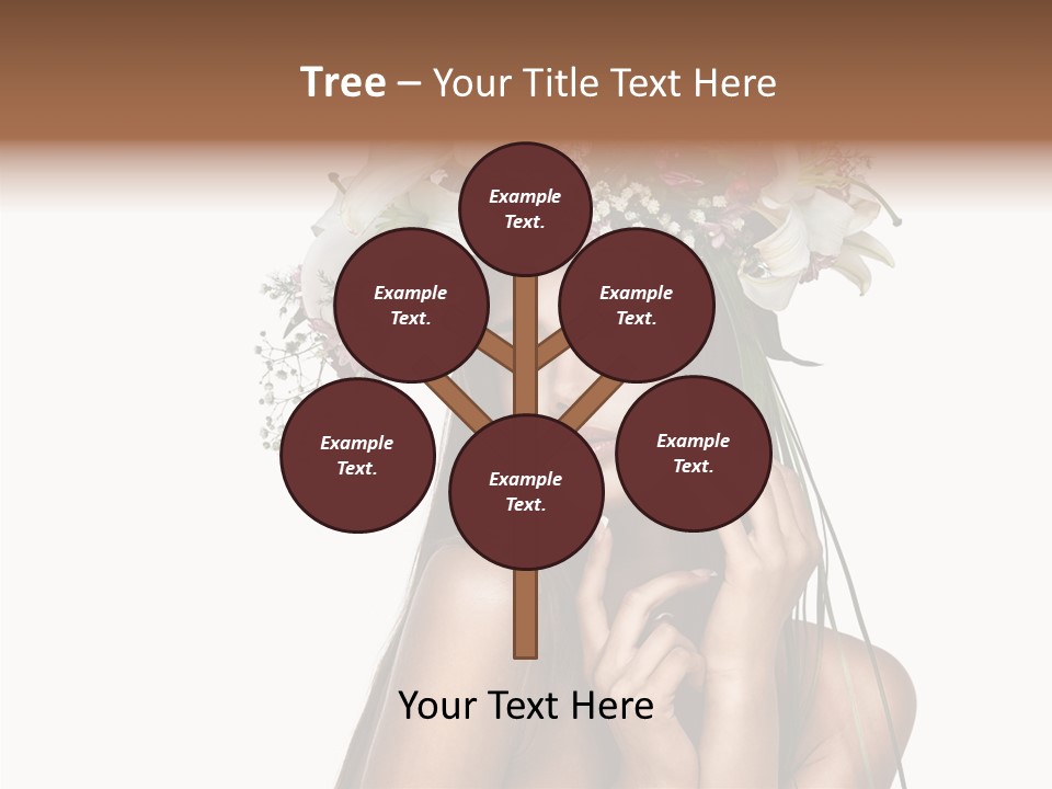 Lily Garland Model PowerPoint Template