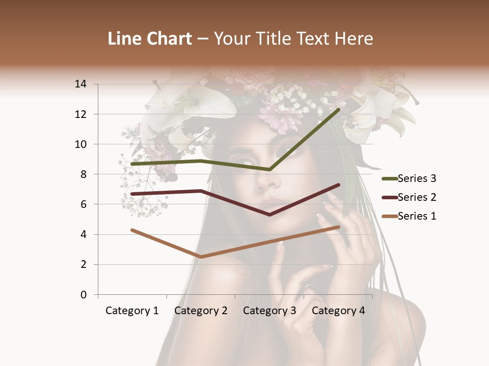 Lily Garland Model PowerPoint Template