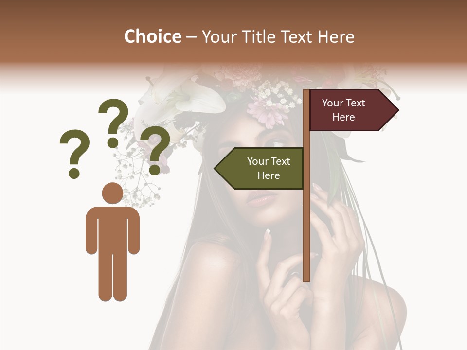 Lily Garland Model PowerPoint Template