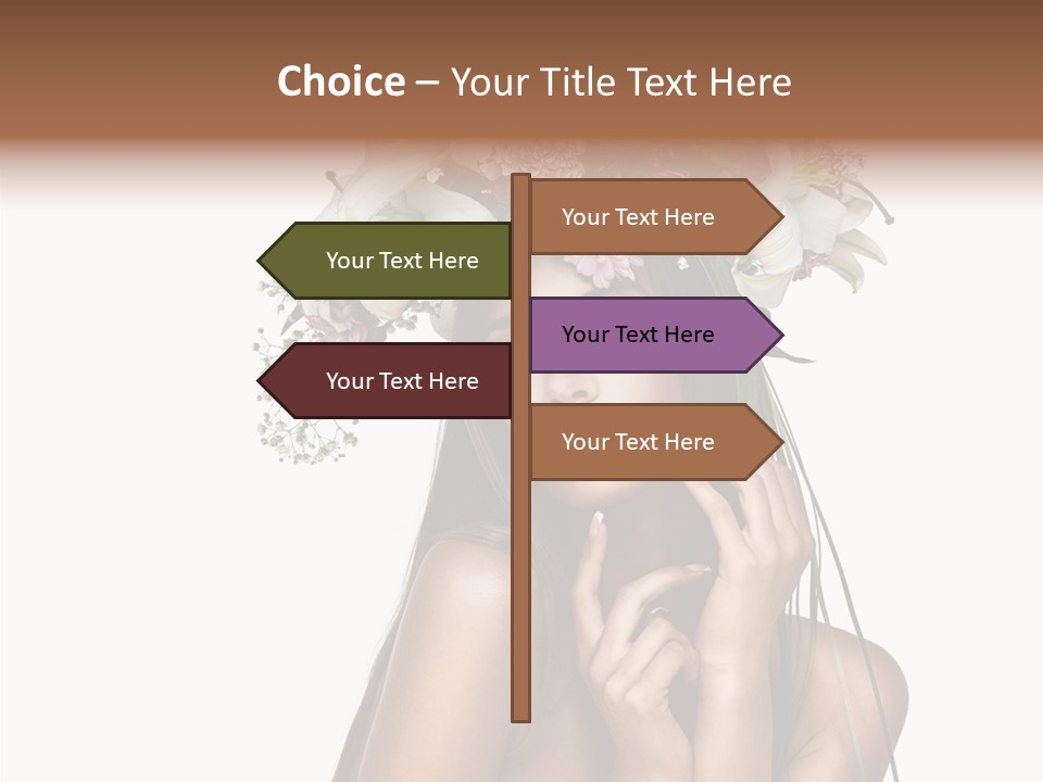 Lily Garland Model PowerPoint Template