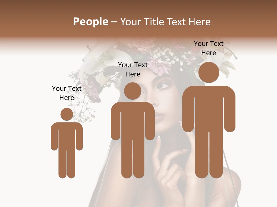 Lily Garland Model PowerPoint Template