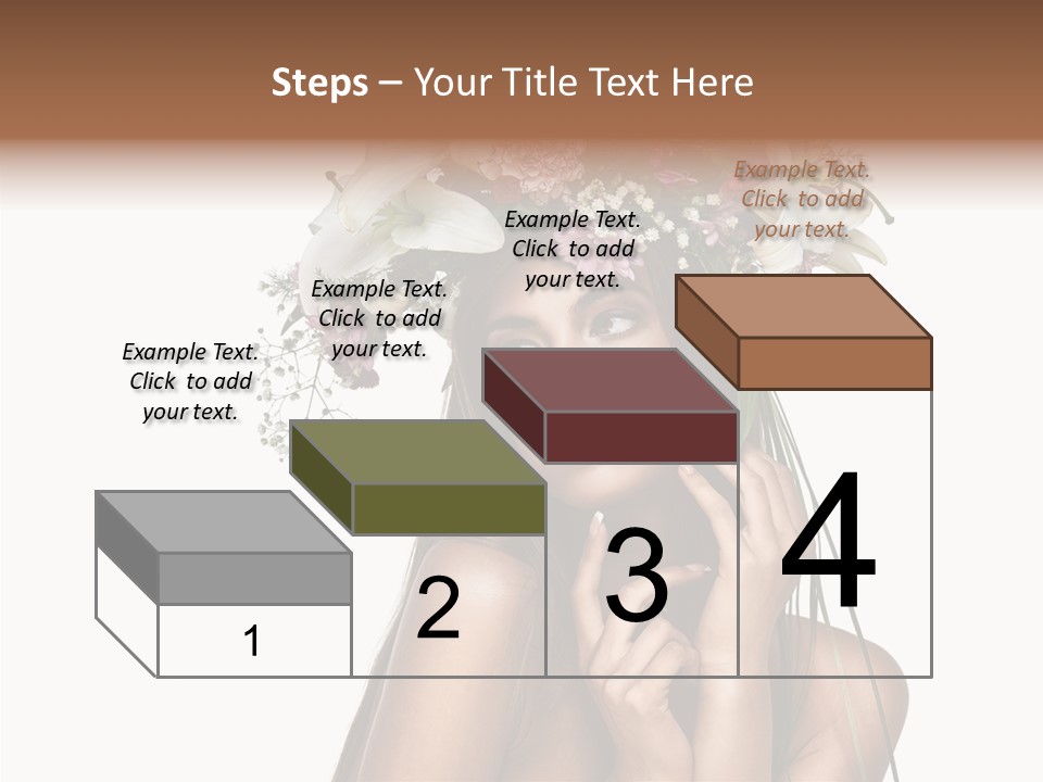 Lily Garland Model PowerPoint Template