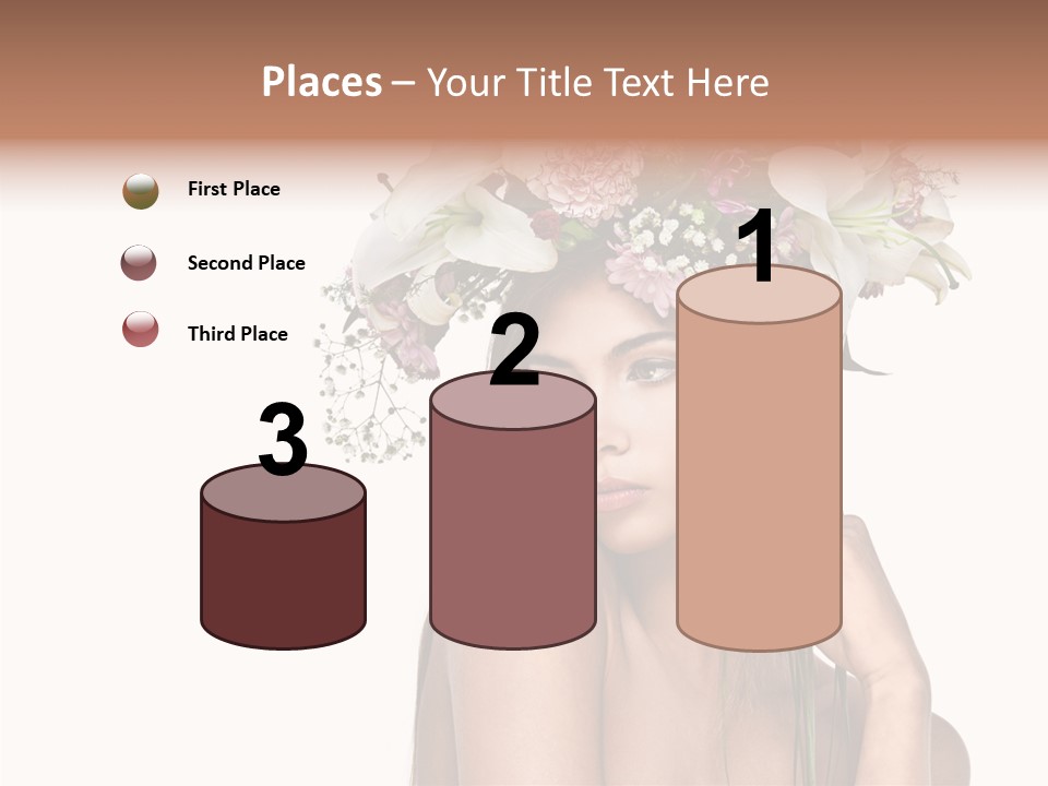 Healthy Beauty Summer PowerPoint Template