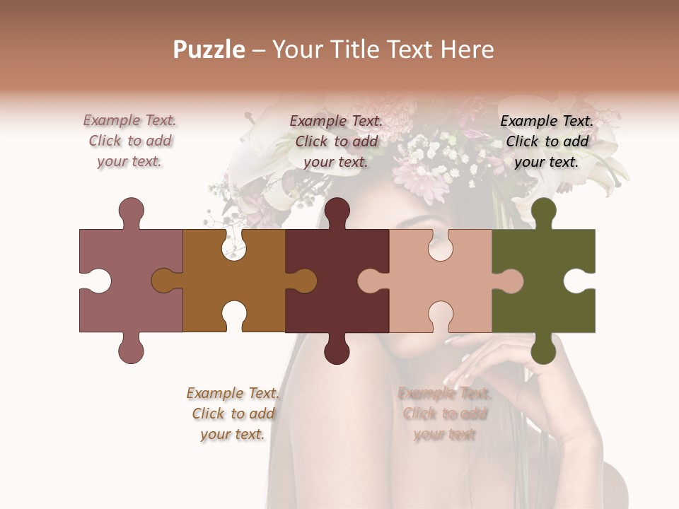 Healthy Beauty Summer PowerPoint Template