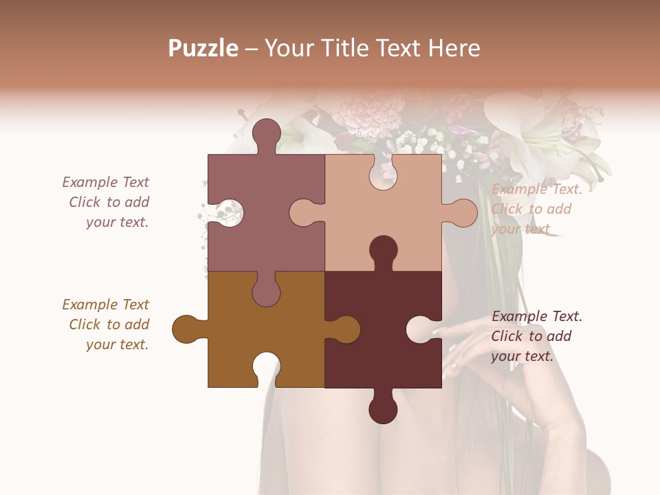 Healthy Beauty Summer PowerPoint Template