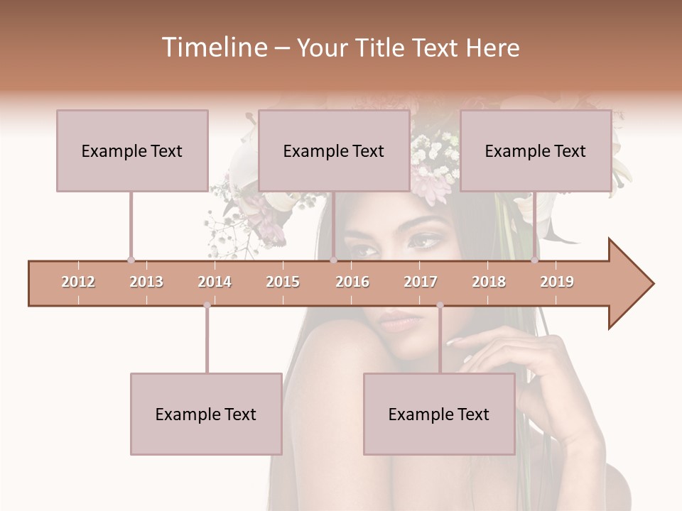 Healthy Beauty Summer PowerPoint Template