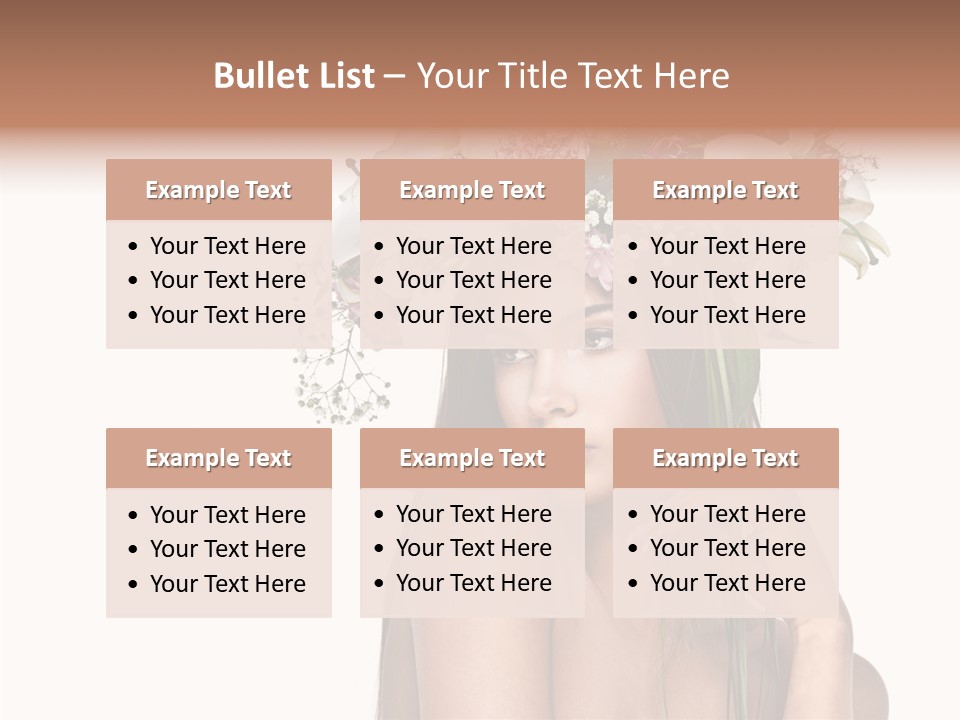 Healthy Beauty Summer PowerPoint Template