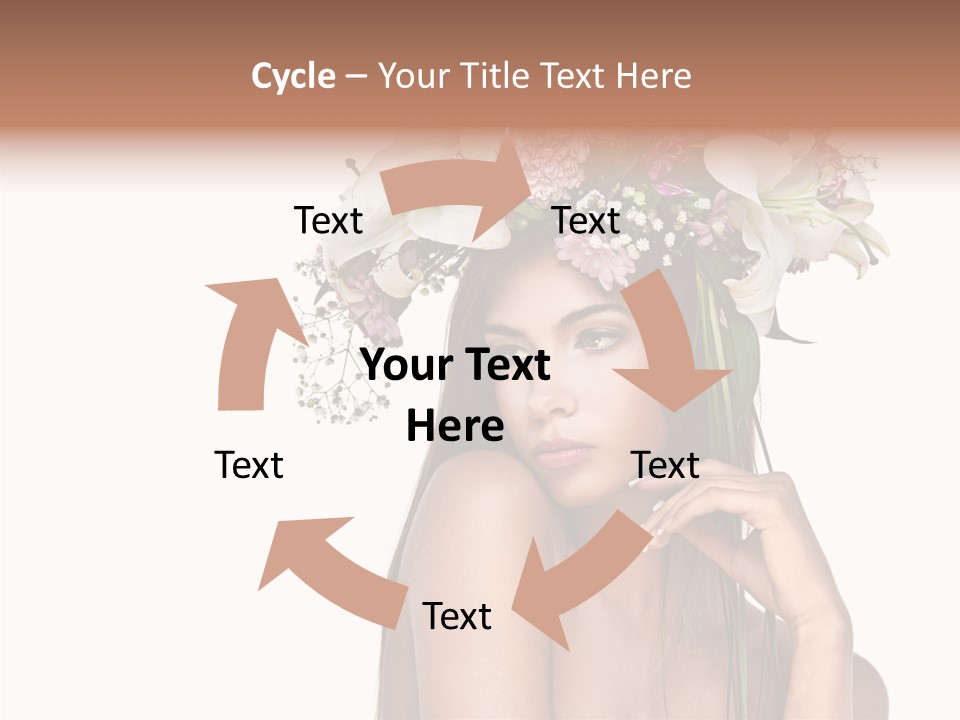 Healthy Beauty Summer PowerPoint Template