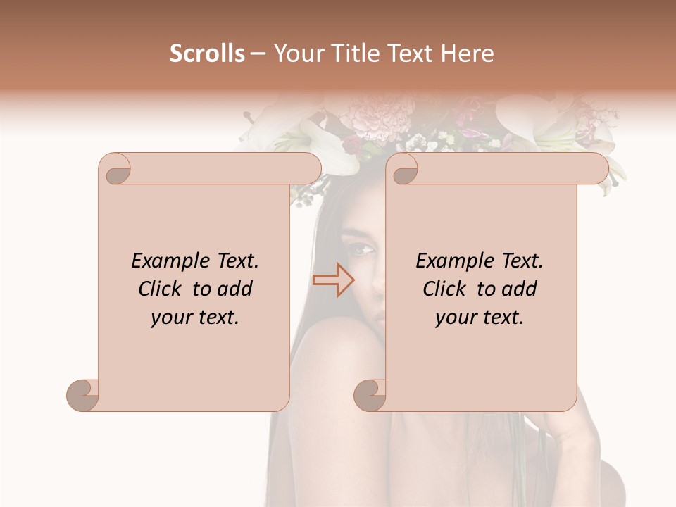 Healthy Beauty Summer PowerPoint Template