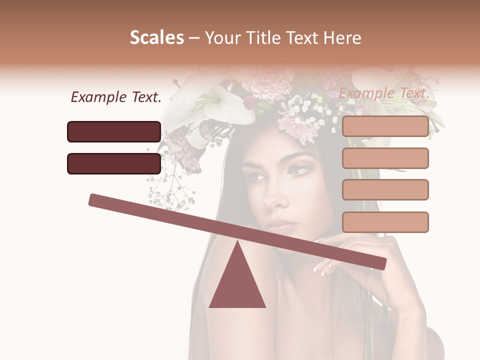 Healthy Beauty Summer PowerPoint Template