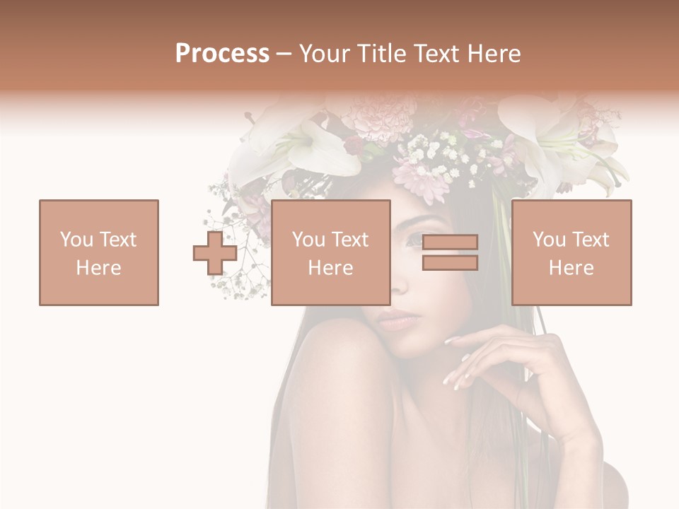 Healthy Beauty Summer PowerPoint Template