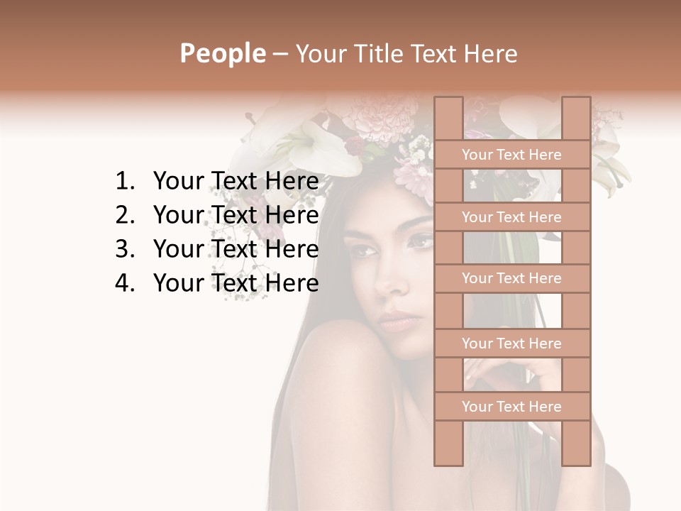 Healthy Beauty Summer PowerPoint Template
