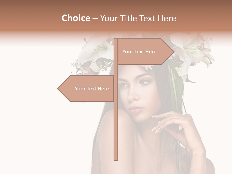 Healthy Beauty Summer PowerPoint Template