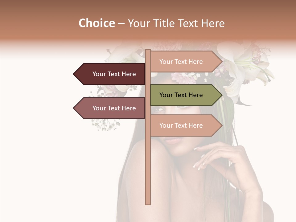 Healthy Beauty Summer PowerPoint Template