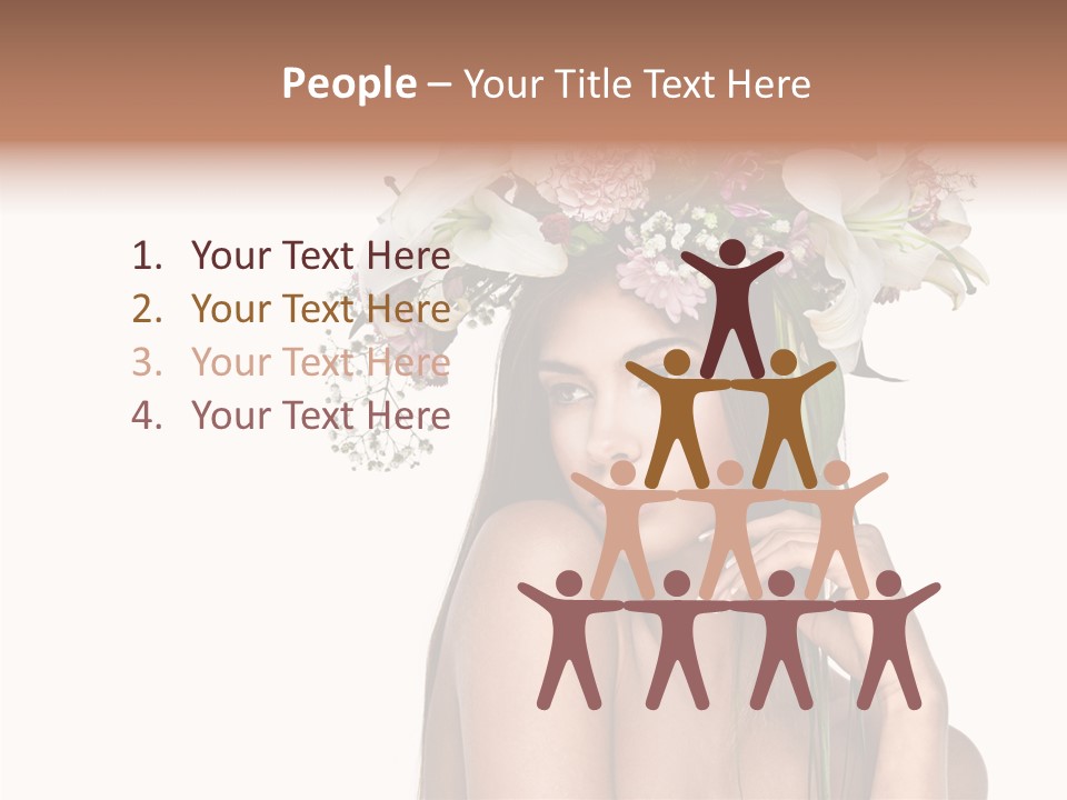 Healthy Beauty Summer PowerPoint Template