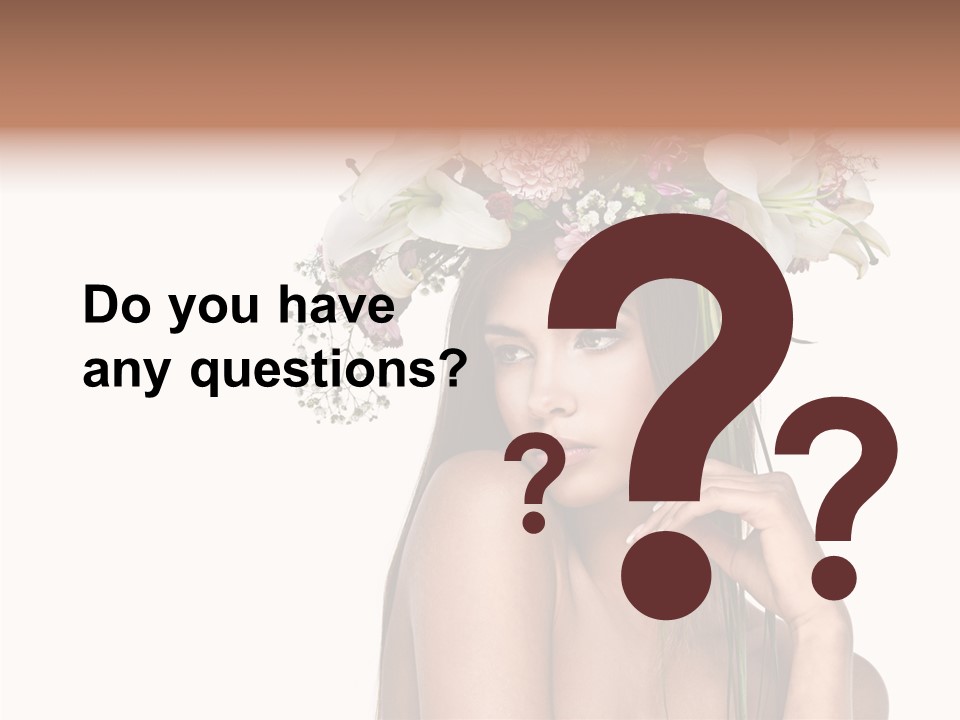 Healthy Beauty Summer PowerPoint Template