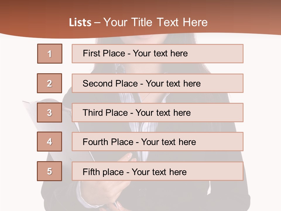 Associates Business Rate PowerPoint Template