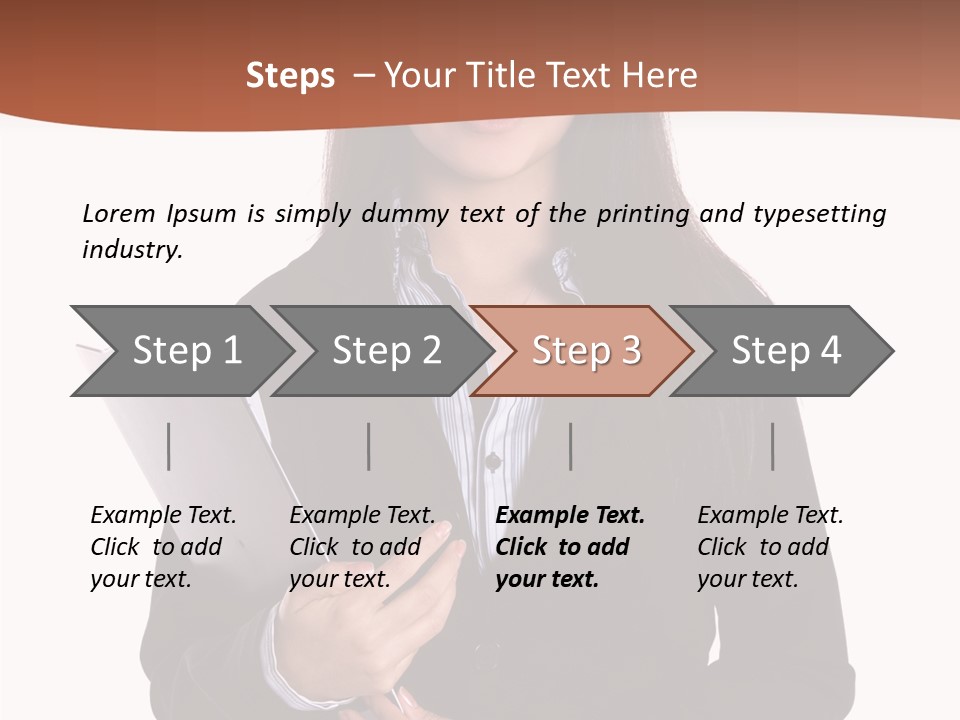 Associates Business Rate PowerPoint Template