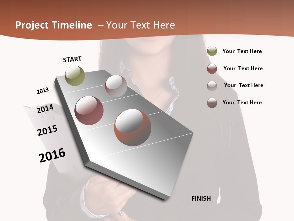 Associates Business Rate PowerPoint Template