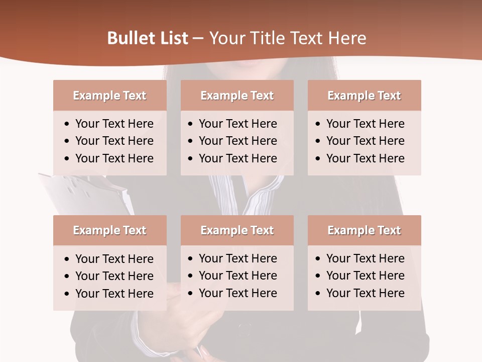 Associates Business Rate PowerPoint Template