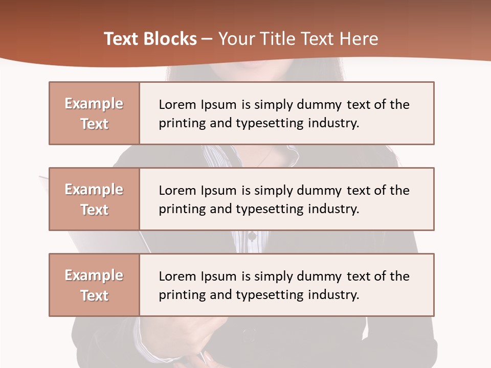 Associates Business Rate PowerPoint Template