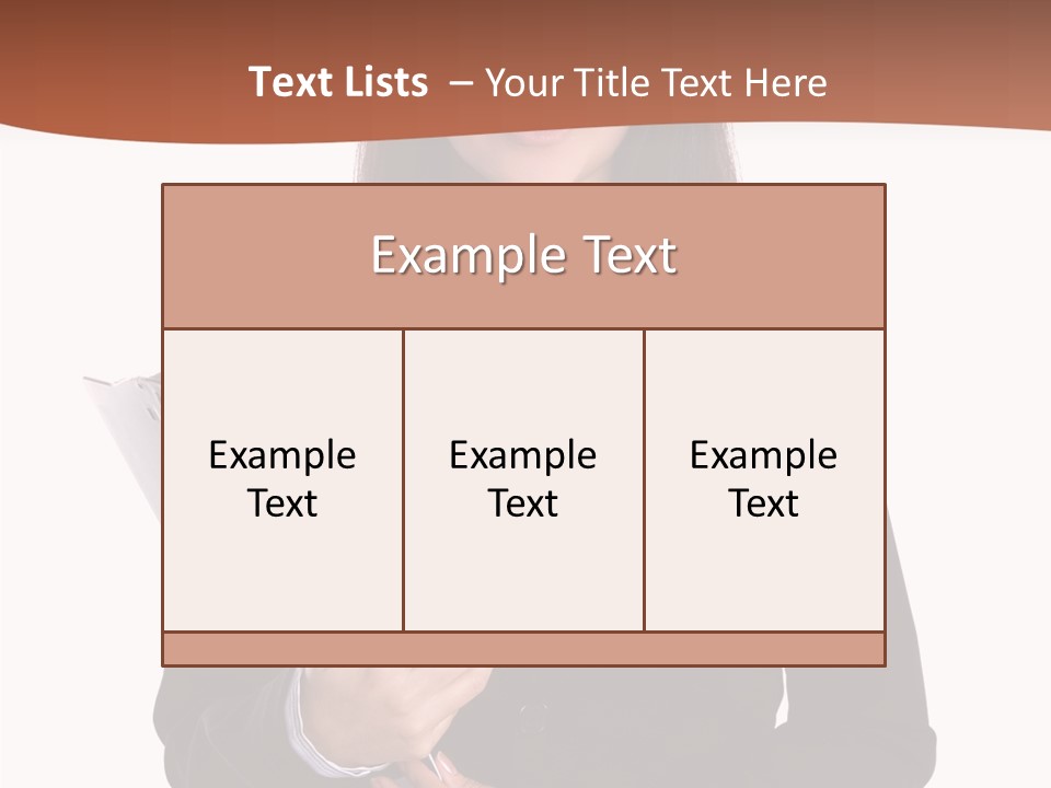 Associates Business Rate PowerPoint Template
