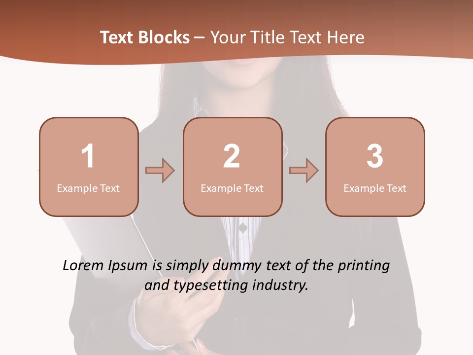Associates Business Rate PowerPoint Template