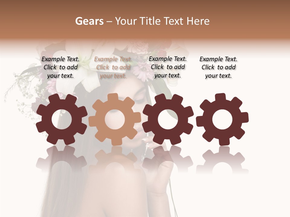 Young Youth Beautiful PowerPoint Template