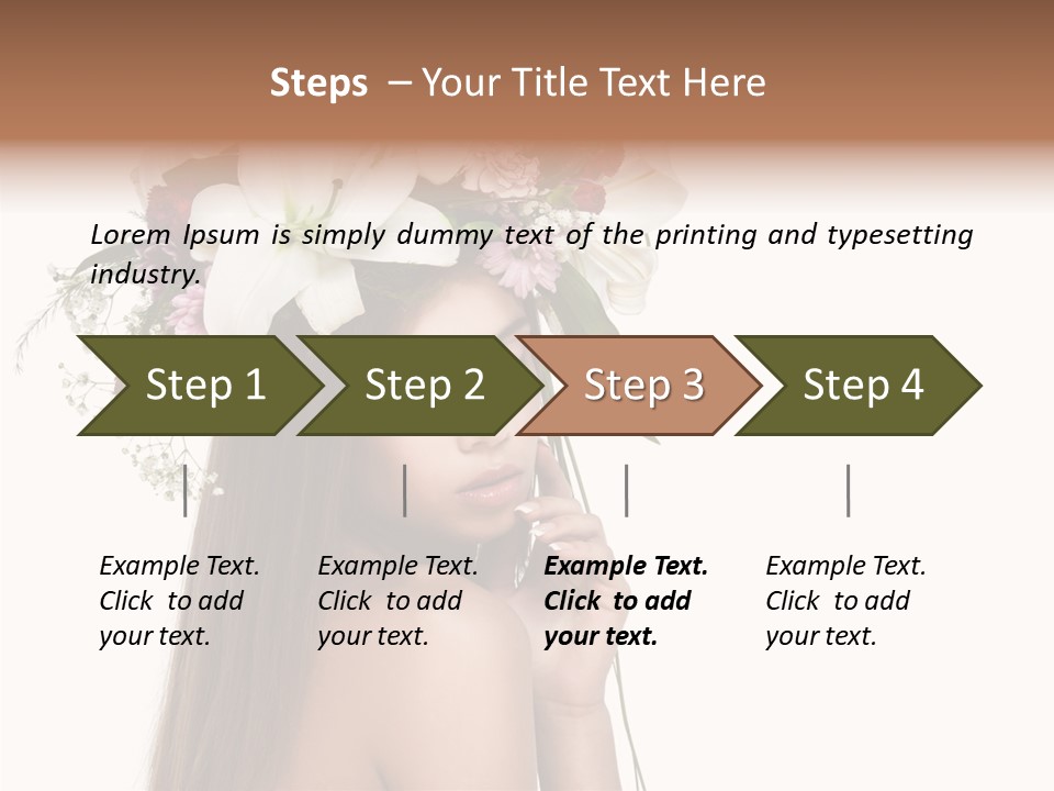 Young Youth Beautiful PowerPoint Template