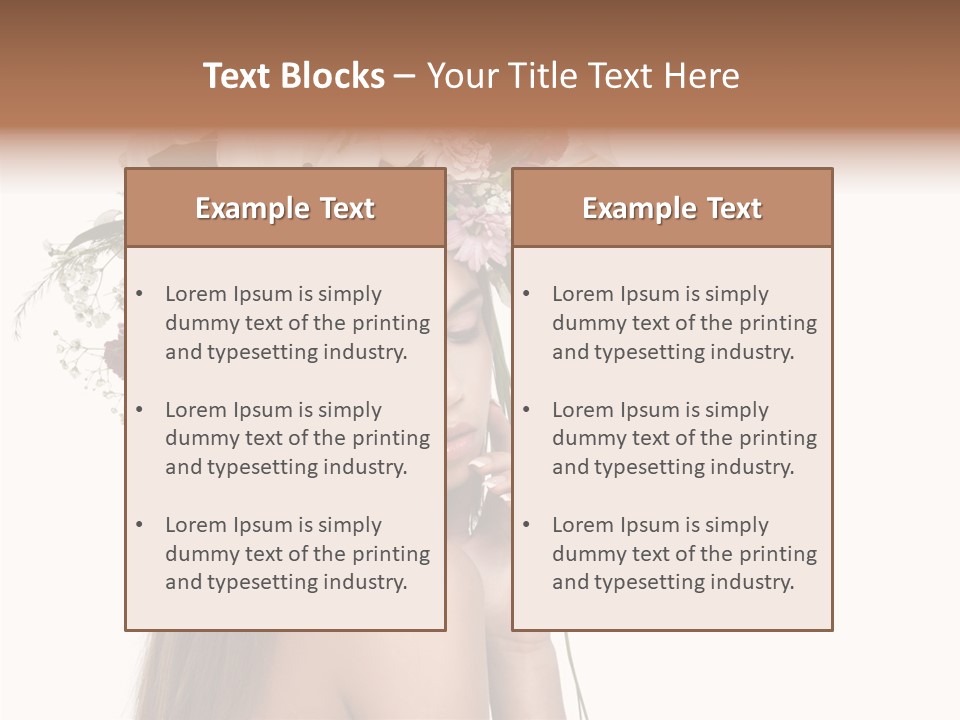 Young Youth Beautiful PowerPoint Template