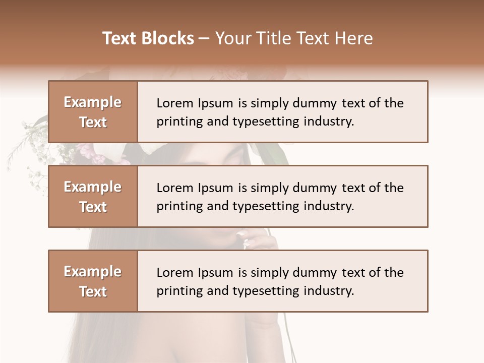 Young Youth Beautiful PowerPoint Template